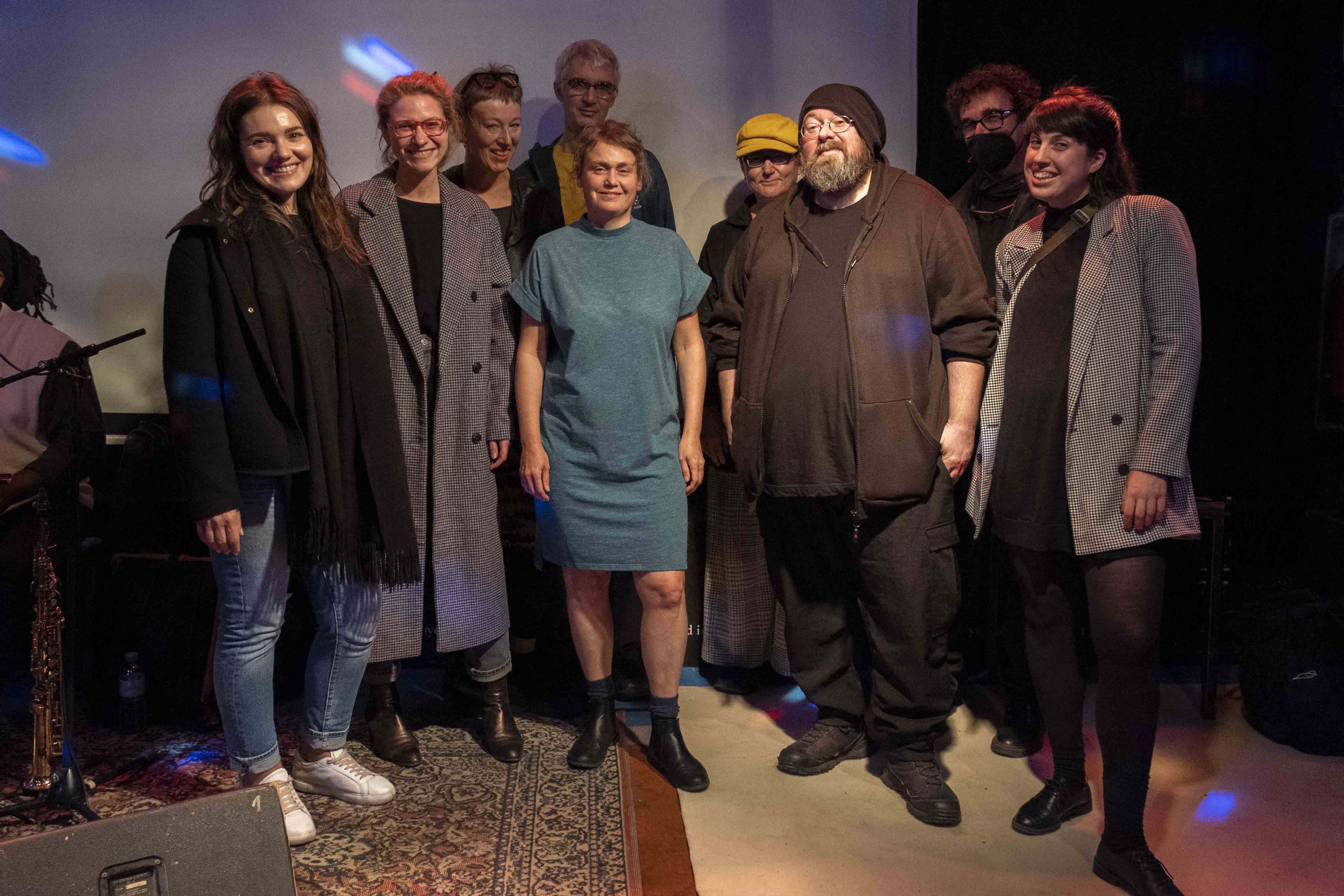 IG Kultur Wien: Christina Sorgmann, Alisa Beck, Susi Rogenhofer, Noid Haberl, Irmgard Almer, Gordana Crnko, Günther Friesinger, Gerhard, Kettler, Katharina Serles