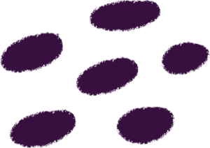 violette Punkte